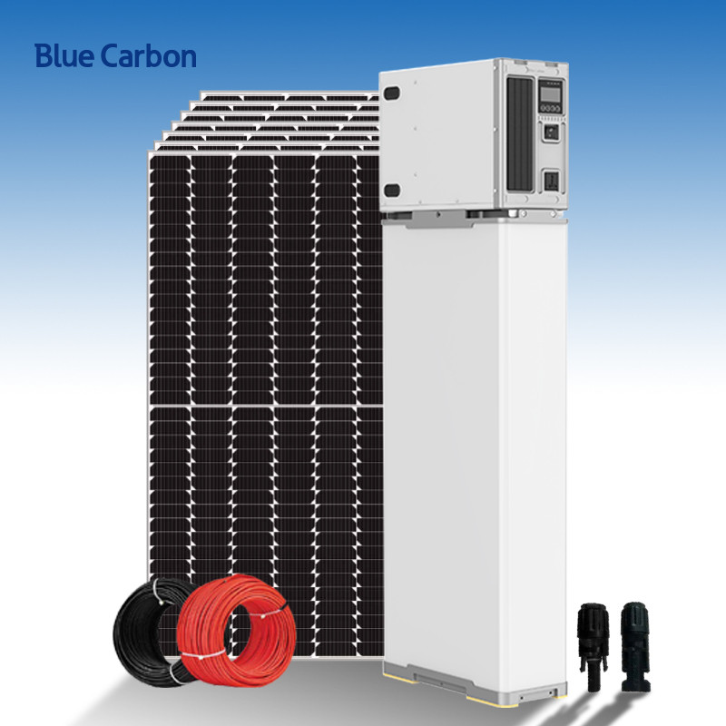 Blue Carbon All in One 6kw/15kWh Smart Power Station specifically designed for Residential and Commercial purpose  with Built-in BMS 220V Off Grid System