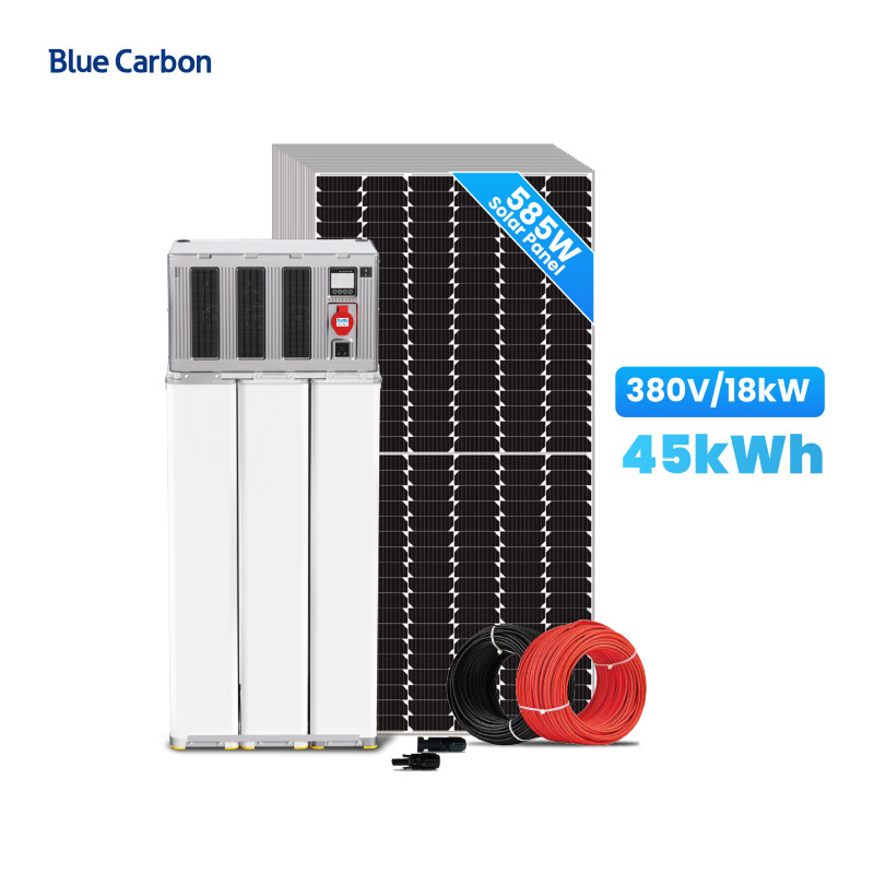 Blue Carbon 18kw- 45kWh Smart Power Station Suitable for Home and Industrial applications